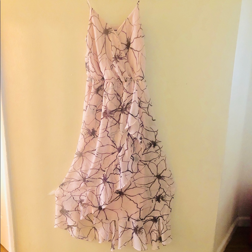 Banana Republic Peachy Pink Maxi Dress